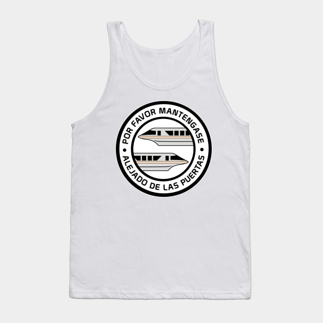 MonorailPorFavorPeach Tank Top by WdwRetro